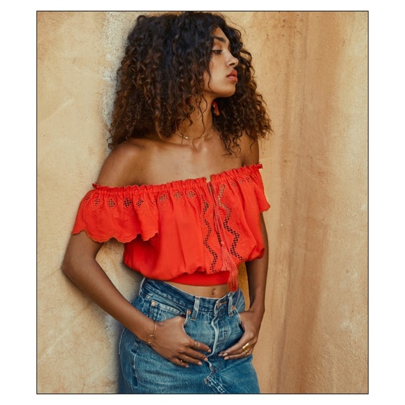 Astr Tops - ASTR Reyna Off the Shoulder Blouse